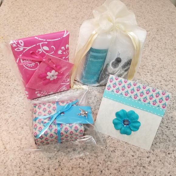 VINTAGE Rhinestone Dangle Clip On Earrings - Picture 5 of 6